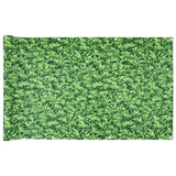 VidaXL Balkonschirm Pflanzenmuster 700x120 cm PVC grün