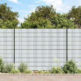 Vidaxxl Garten-Sichtschutz 10 Stück 252,5x19 m PVC hellgrau