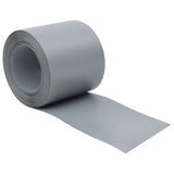 Vidaxxl Garten-Sichtschutz 10 Stück 252,5 x 19 m PVC grau