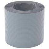 Vidaxxl Garten-Sichtschutz 10 Stück 252,5 x 19 m PVC grau