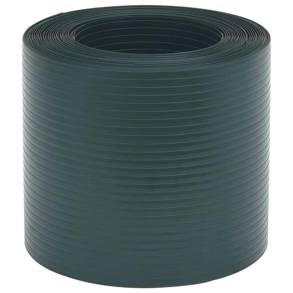 Vidaxxl Garten-Sichtschutz 10 Stück 252,5x19 m PVC grün