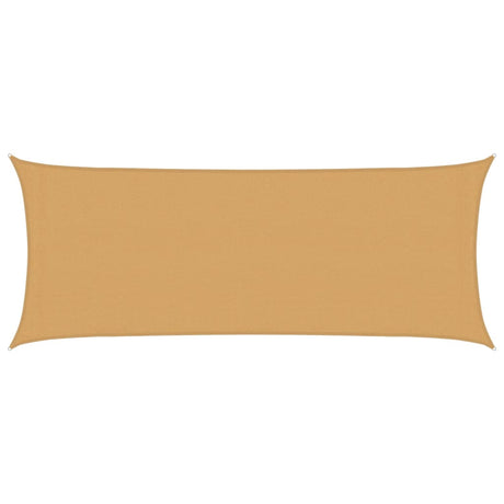 Vidaxl Sonnensegel 160 g m² rechteckig 2x4,5 m HDPE sandfarben