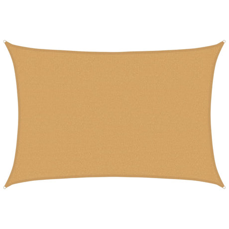 Vidaxl Sonnensegel 160 g m² rechteckig 2,5x3,5 m HDPE sandfarben
