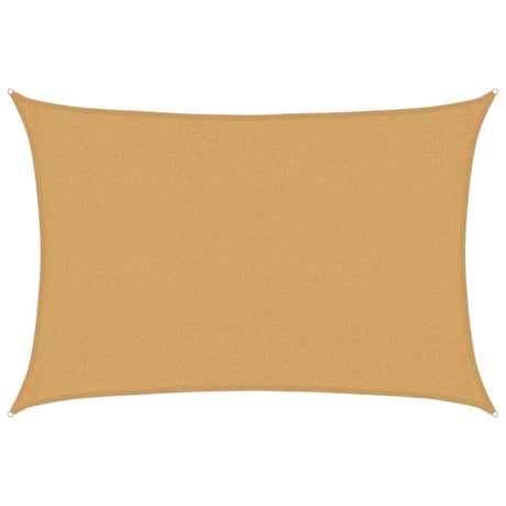Vidaxl Sonnensegel 160 g m² rechteckig 2,5x4 m HDPE sandfarben