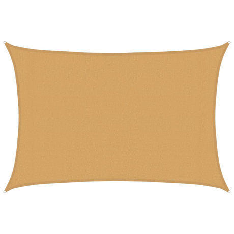 Vidaxx Sonnensegel 160 g m² rechteckig 3x4,5 m HDPE sandfarben