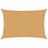 Vidaxl Sonnensegel 160 g m² rechteckig 3,5x4,5 m HDPE sandfarben