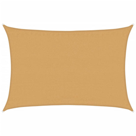 Vidaxx Sonnensegel 160 g m² rechteckig 3,5x5 m HDPE sandfarben