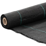 Vidaxl worteldoek 4x10 m polypropeen zwart
