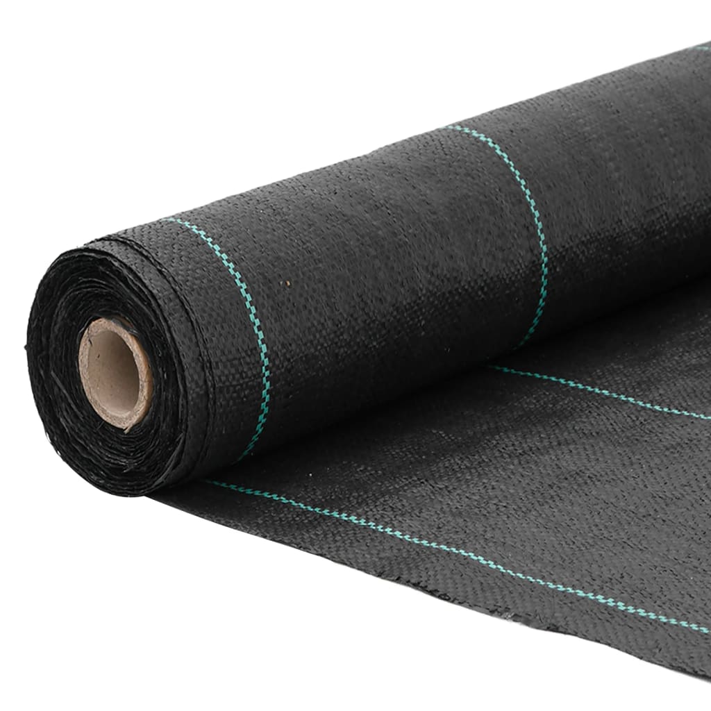 VidaXL Carrot cloth 0.5x150 m Polypropene Black