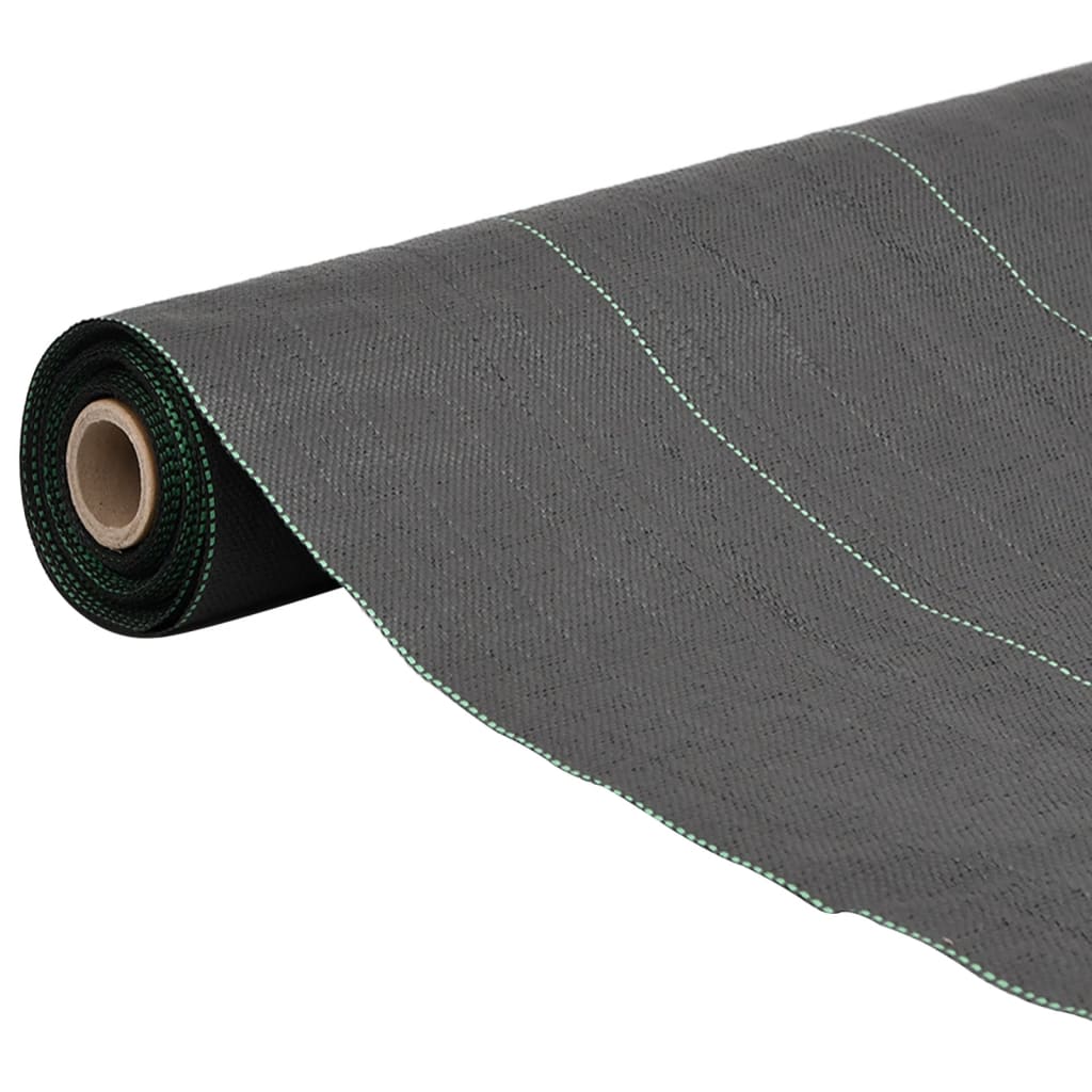 Vidaxl Carrot tissu 0,5x50 m polypropène noir