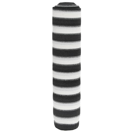 Vidaxx Sichtschutznetz 75 g m² 2x50 m HDPE Anthrazit und Weiß