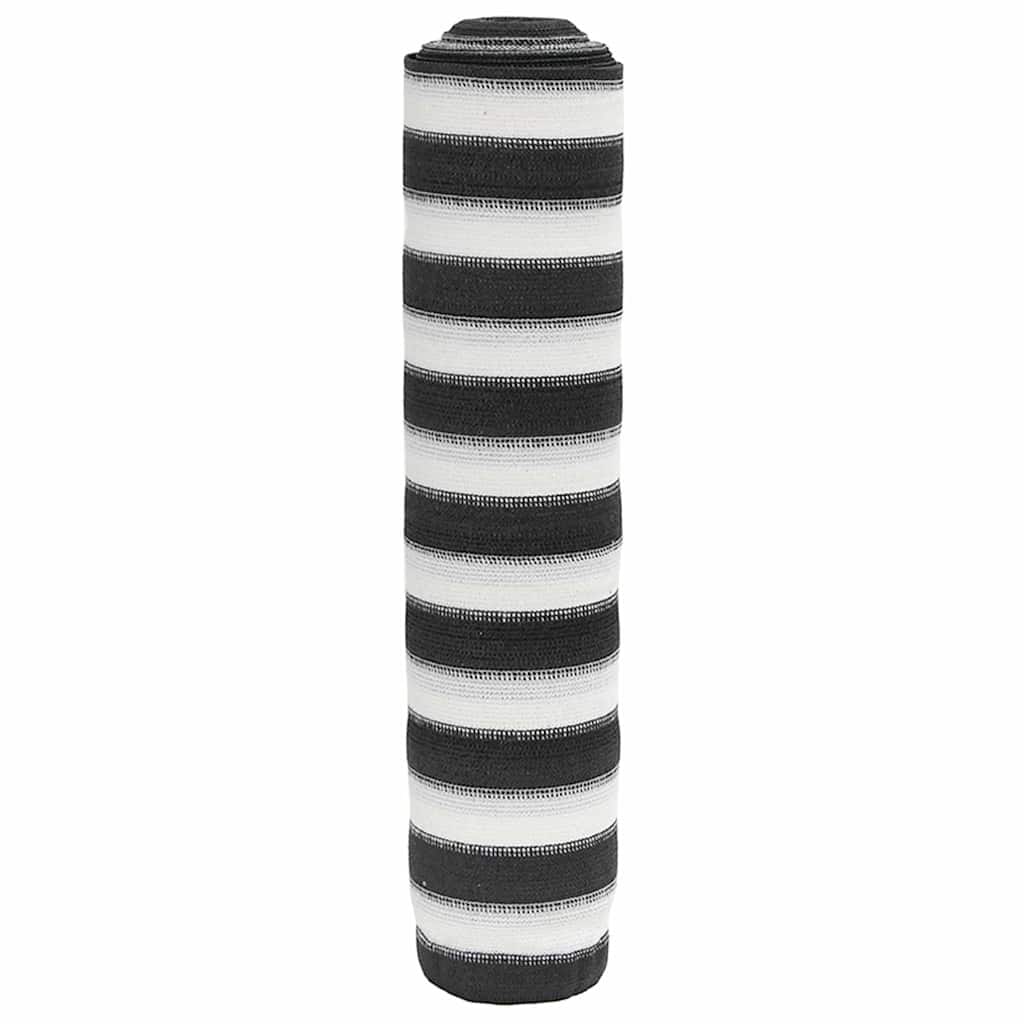 Vidaxx Sichtschutznetz 150 g m² 2x25 m HDPE Anthrazit und Weiß