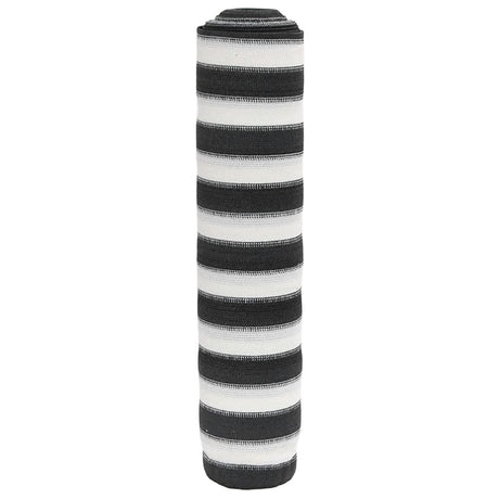Vidaxx Sichtschutznetz 195 g m² 1,8x10 m HDPE Anthrazit und Weiß