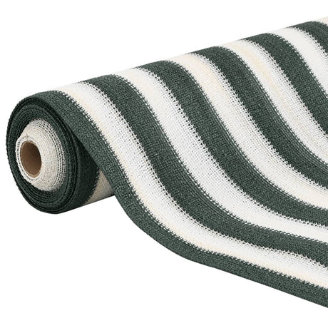 VidaXL Sichtschutznetz 150 g m² 2x25 m HDPE grün und weiß