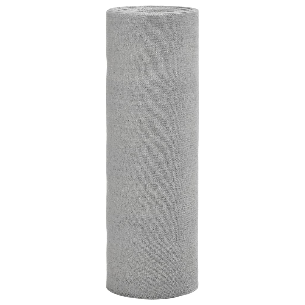 Vidaxx Sichtschutznetz 150 g m² 2x10 m HDPE hellgrau