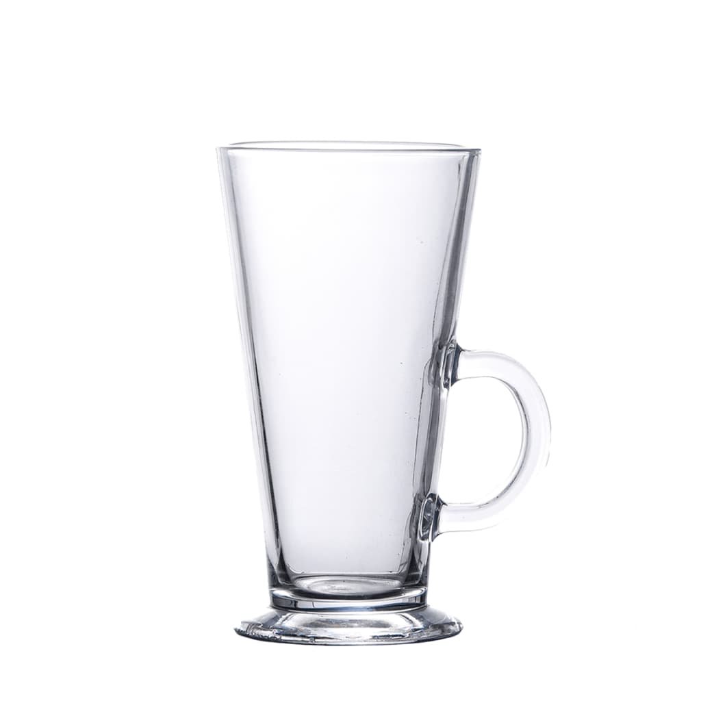 VidaXL Latte-Gläser mit Henkel 6 Stück 250 ml