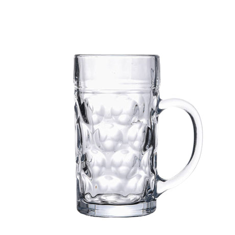 VidaXL Bierkrüge mit Henkel 6 Stück 1000 ml Glas