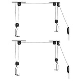 VidaXL Fahrradlifter mit Deckenmontage 2 Stück 20 kg