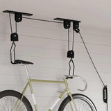 VidaXL Fahrradlifter mit Deckenmontage 2 Stück 20 kg