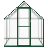 Vidaxx Gartengewächshaus mit Grundgestell 169x169x195 cm Aluminium grün