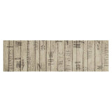 Vidaxx Küchenmatte waschbarer Zaundruck 45x150 cm Samt