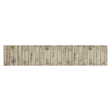 Vidaxx Küchenmatte waschbarer Zaundruck 60x300 cm Samt