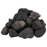 VidaXL Lavasteine 10 kg 5-8 cm schwarz
