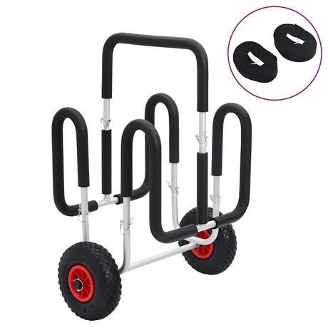 Vidaxl Sup Trolley für Surfbrett 45 kg Aluminium