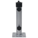Vidaxx Sonnenschirmständer für ø38 48 mm Stange aus silberfarbenem Stahl