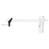 Vidaxx Sonnenschirmklemme für Balkon 38 mm Stahl weiß