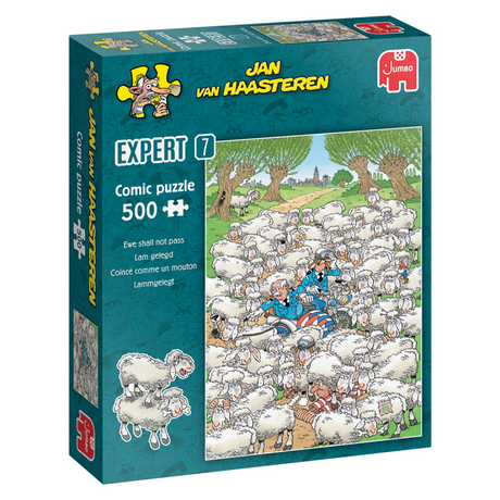 Jan van Haasteren Puzzle-Experte 7 – gelähmt, 500 Teile.