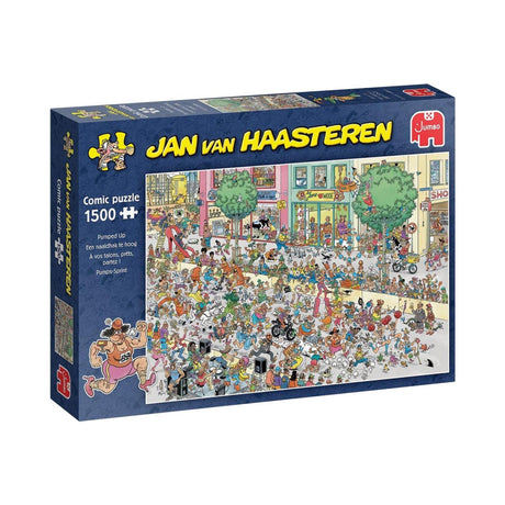 Jumbo-Puzzle Jan van Haasteren, ein zu hoher Stilettoabsatz, 1500 Teile