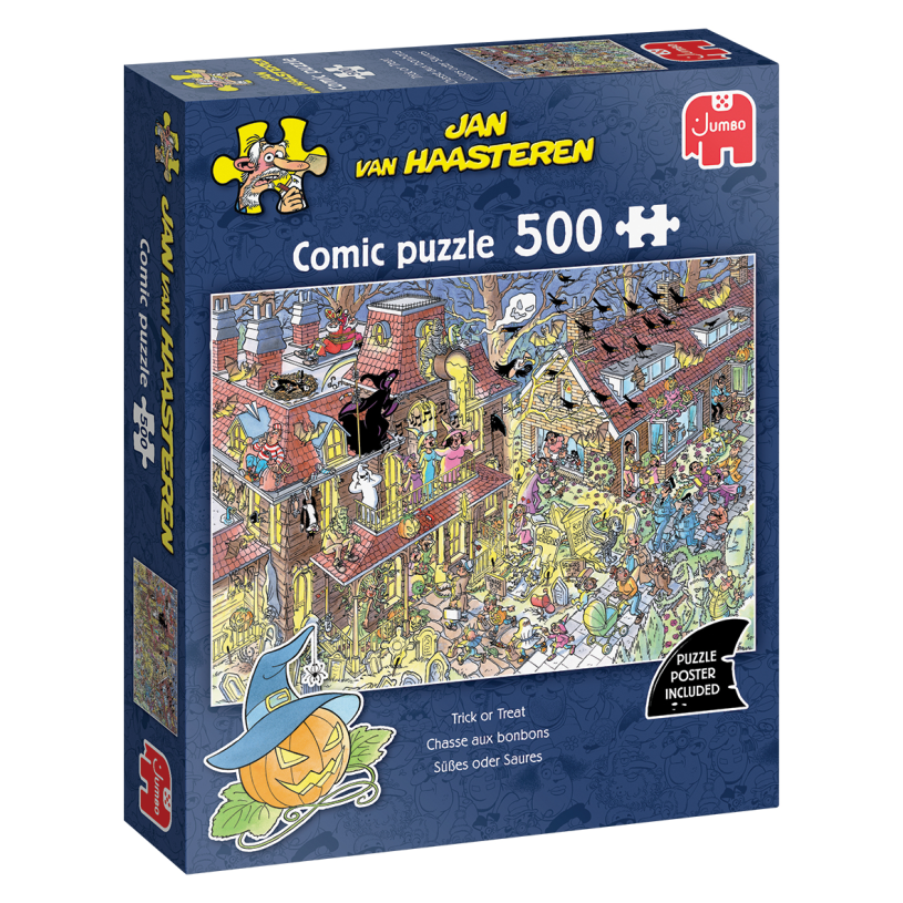 Jumbo Jan van Haasteren Puzzle Süßes oder Saures 500 Teile