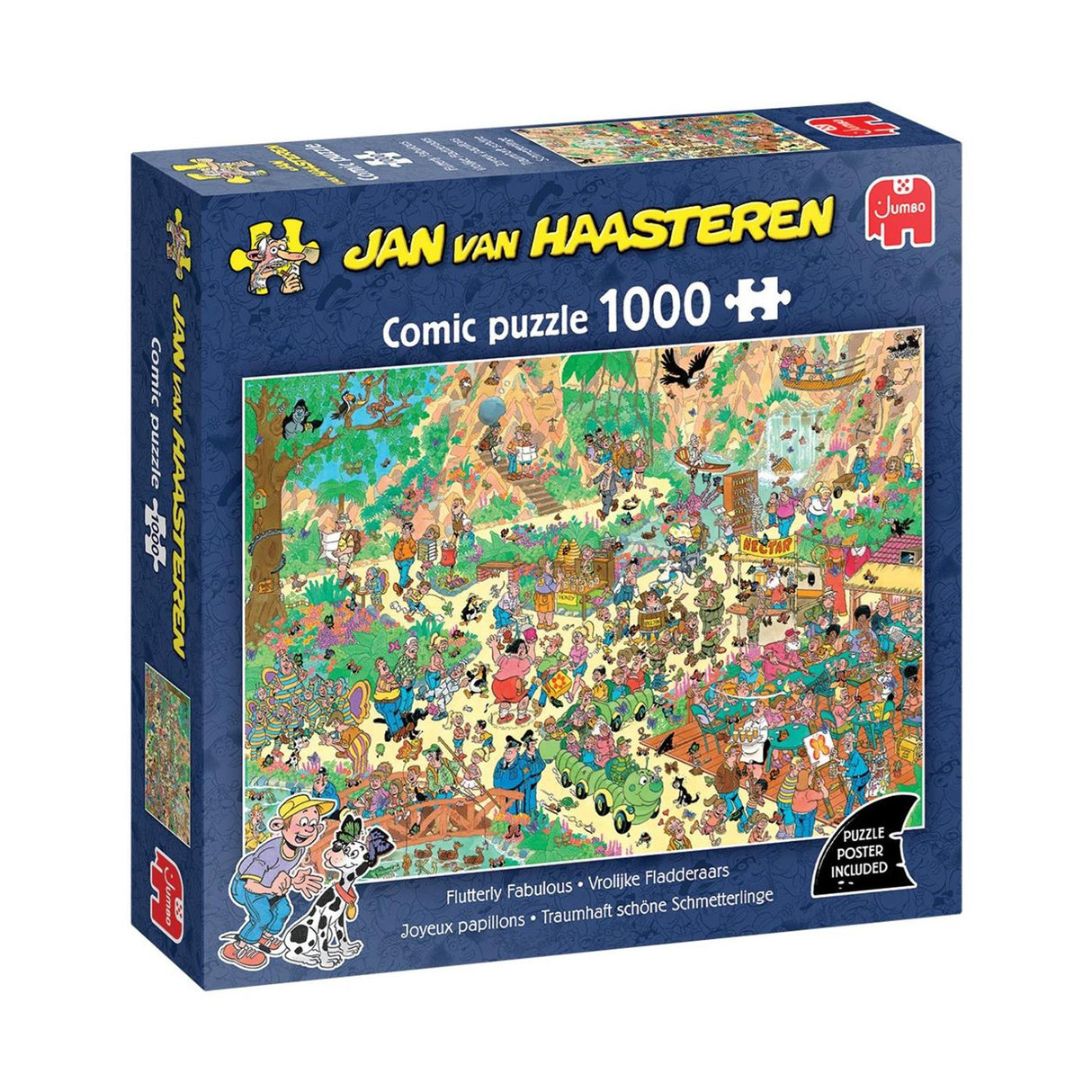 Jan van Haasteren JVH Puzzle Fröhliche Flatterer 1000 Teile