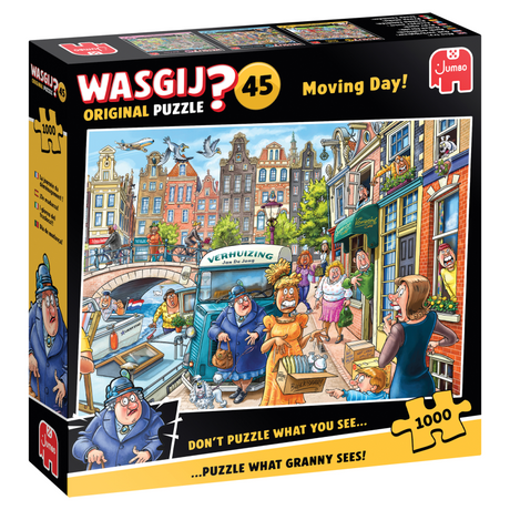 Wasgij original 45 – Umzugstag! - 1000 Teile Puzzle - Puzzle