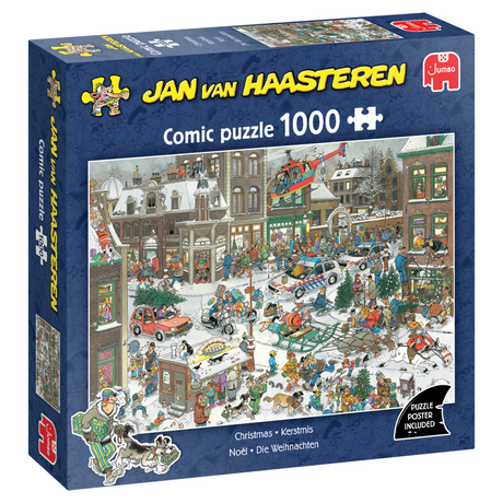 Jumbo Jan van Haasteren Puzzle - Weihnachten, 1000 Teile.