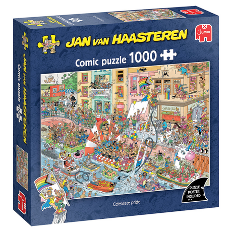 Jan van Haasteren Celebrate Pride 1000 Stück
