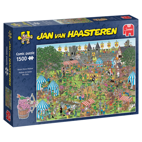 Jumbo Jan van Haasteren Puzzle Robin Hood Festival 1500 Teile