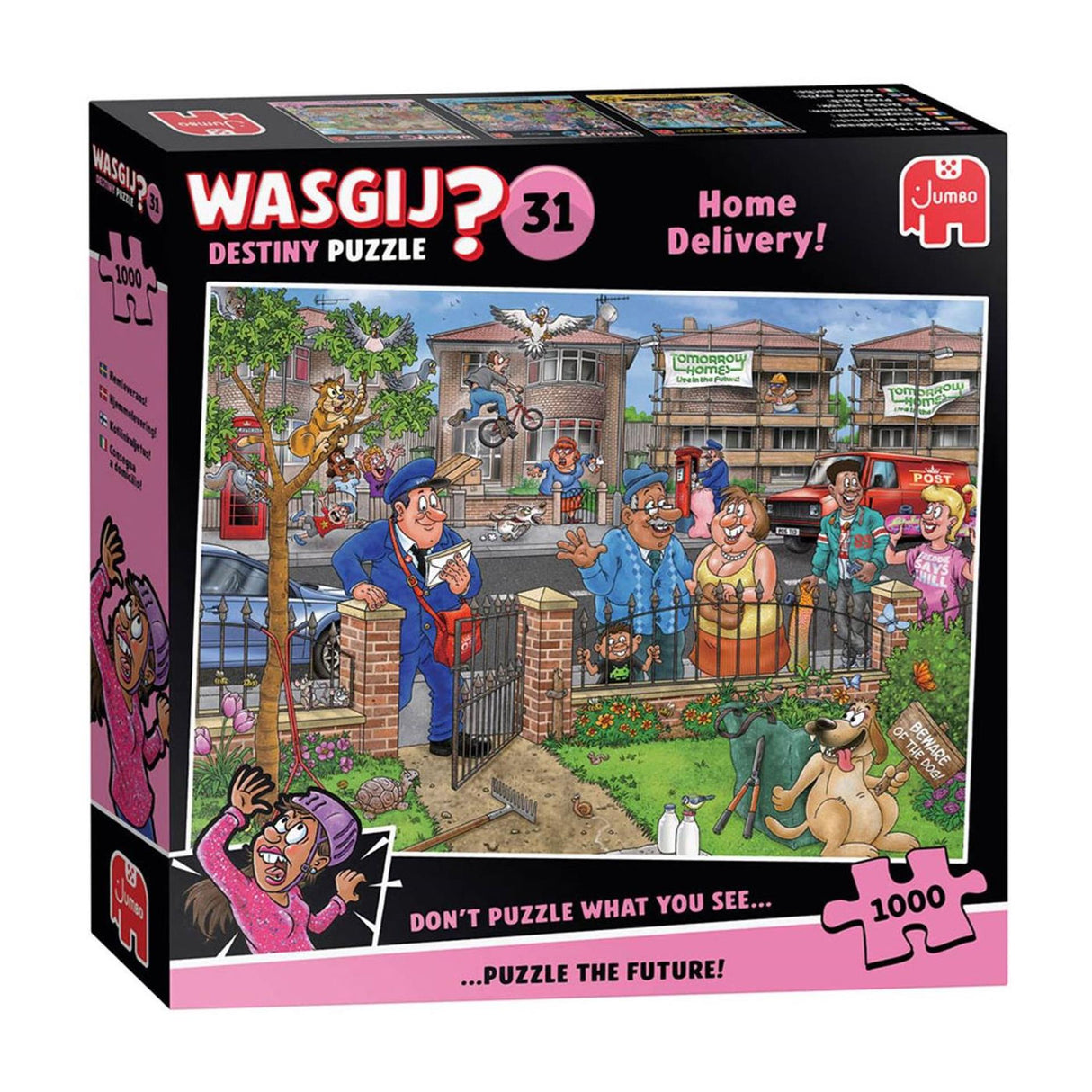 Jumbo wasgij destiny 31 - levering aan huis! - 1000 stukjes
