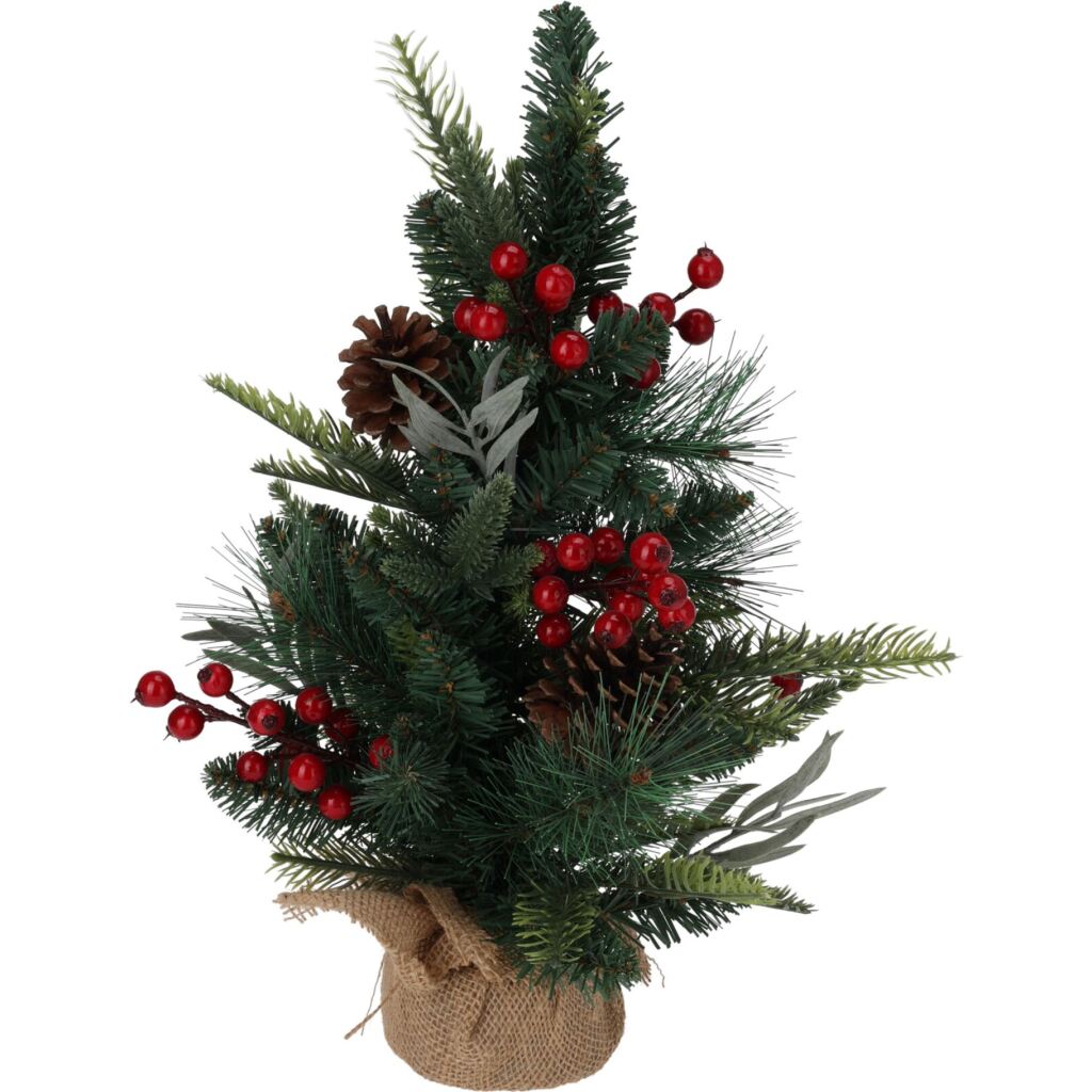 Albero di Natale Art di altri marchi Decoration Art 45 cm rosso verde