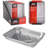 BBQ Grillschalen 32x23x4 cm 4 Stück