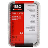 BBQ Grillschalen 32x23x4 cm 4 Stück