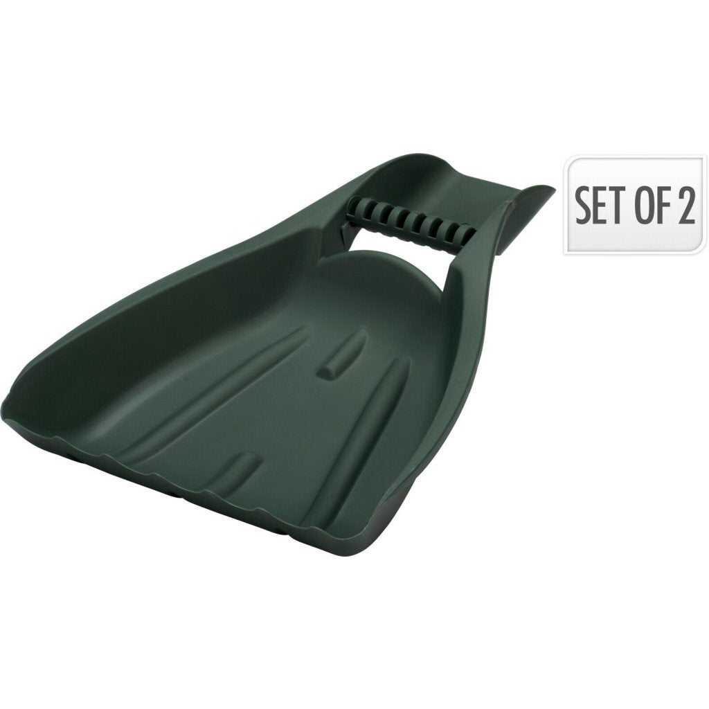 Overige merken bladschep 48x34.5x9.5 cm 2 stuks groen