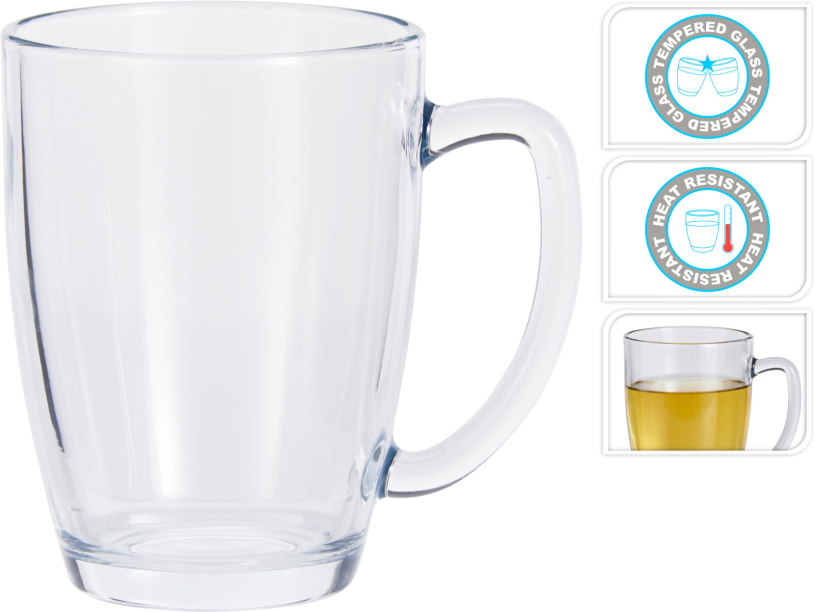 Theeglas 400ml
