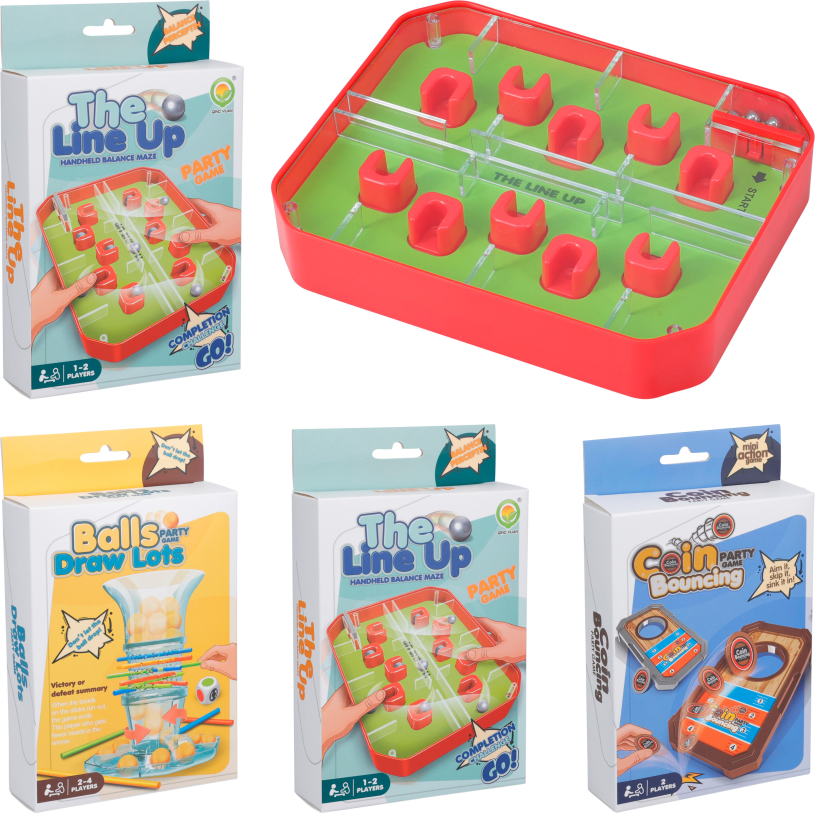 Compact action games 4 assorti