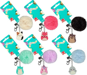 Squismallows sleutelhanger 6 assorti