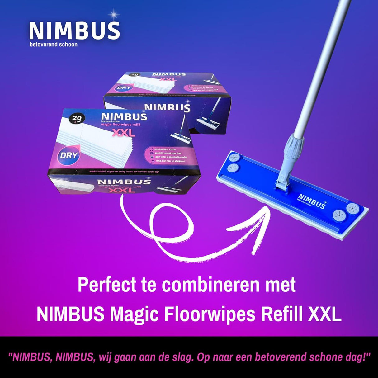 Nimbus Magic Bodenkehrmaschine XXL