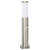 Vidaxx Pollerbeleuchtung mit Sensor 50 cm Edelstahl IP44