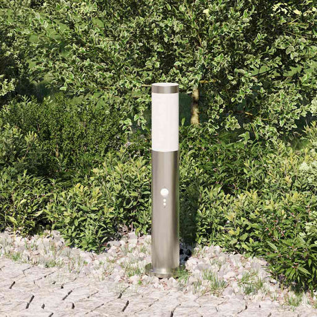 Vidaxx Pollerbeleuchtung mit Sensor 50 cm Edelstahl IP44