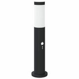 Vidaxx Pollerbeleuchtung mit Sensor 50 cm Edelstahl IP44